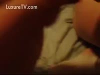 [ Zoo Sex ] Doggie tastes a twat